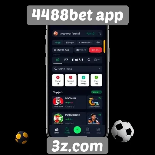 Análise da interface do site 4488bet app