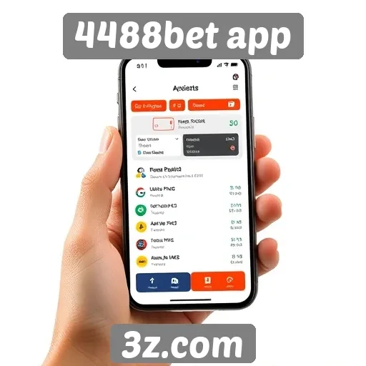 Facilidade de uso do 4488bet app em dispositivos móveis